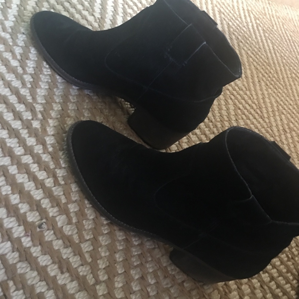 Dolce vita black booties size 10